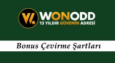 Wonodd Bonus Çevirme Şartları