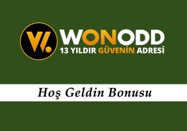 Wonodd Hoş Geldin Bonusu