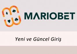 Mariobet Yeni ve Güncel Giriş
