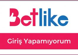 Betlike Giriş Yapamıyorum